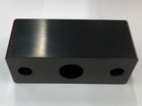 ブロック　単品　試作　光学系装置　電子部品　黒色無電解ニッケル（ELP-Fe/Ni-P5Black) 　　錆防止　光反射防止